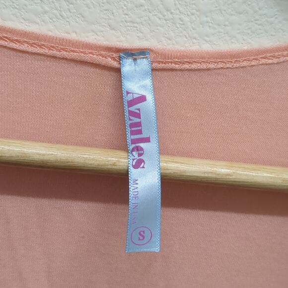 Azules Pink Tank Top with Sleek‎ Design size small - Picture 3 of 5